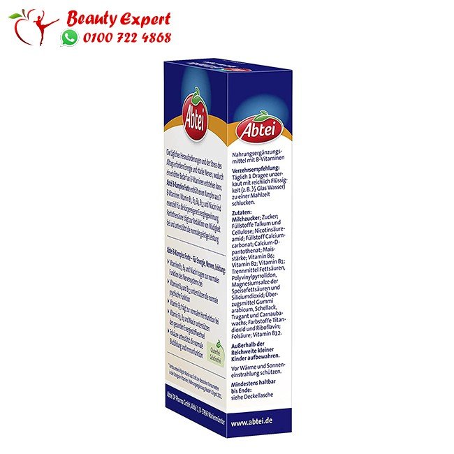 Abtei Vitamin B Complex Forte mini-degrees 50 coated tablets image 1