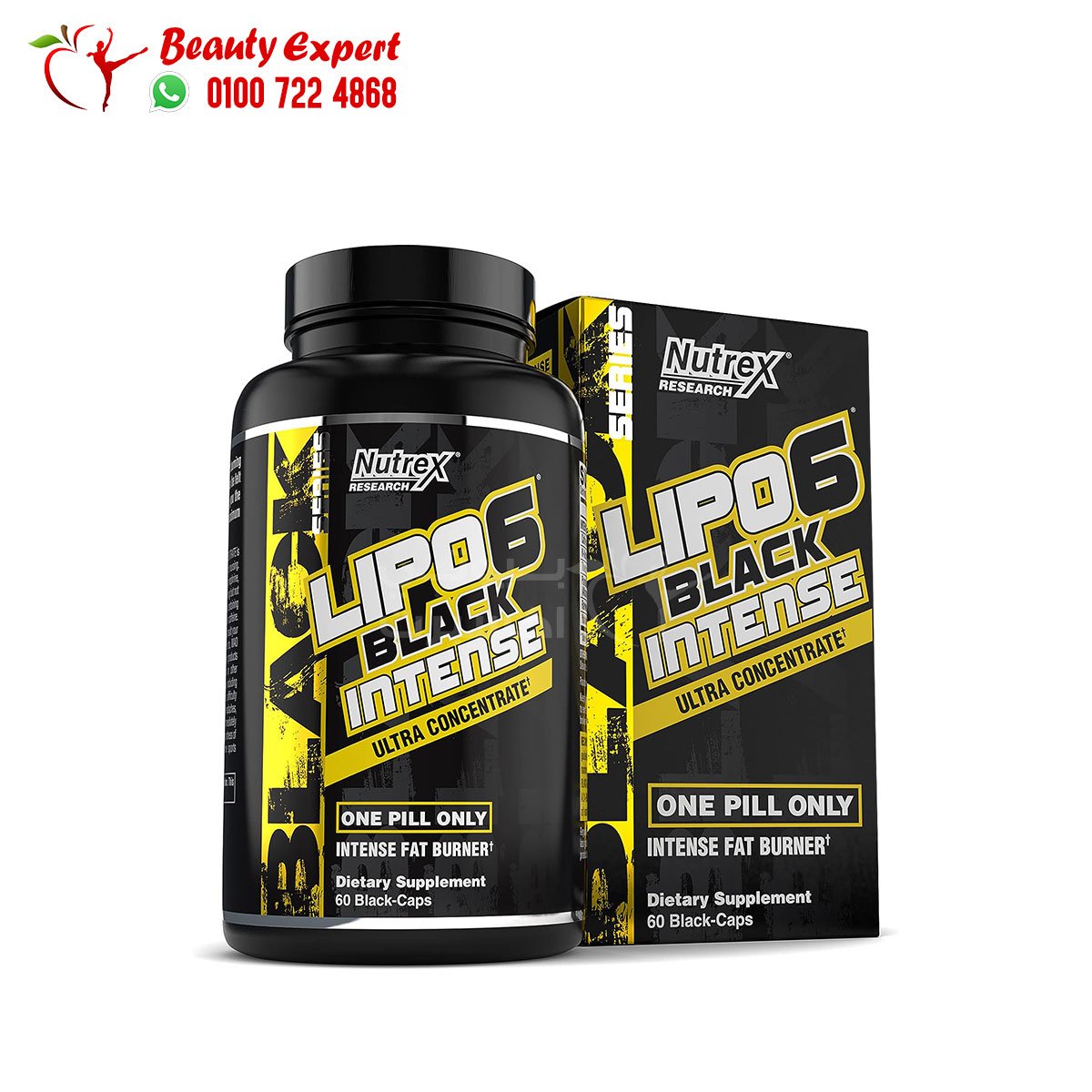 Nutrex Research Lipo-6 Black INTENSE 60 Capsules image 0