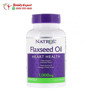Natrol زيت بذر الكتان، 1000 ملجم، 90 كبسولة رخوة image 0