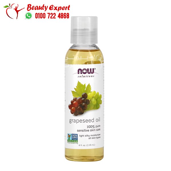 NOW Foods Solutions Grapeseed Oil 4 fl oz (118 ml) image 0