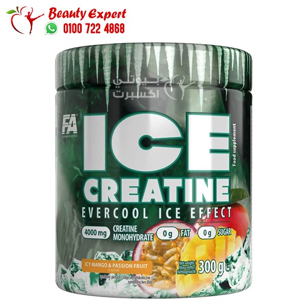 FA Nutrition Ice Creatine 300 gm - Icy Mango & Passion Fruit image 0