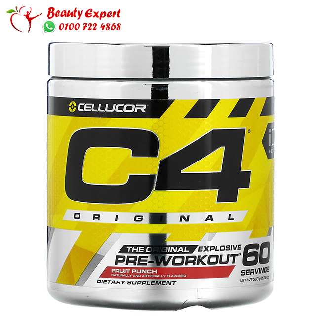 cellucor C4 original preworkout 60 serving 390g fruit punch image 0