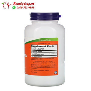 NOW Foods‏ ثمار البلميط المنشاري، 550 ملجم، 250 كبسولة نباتية image 1