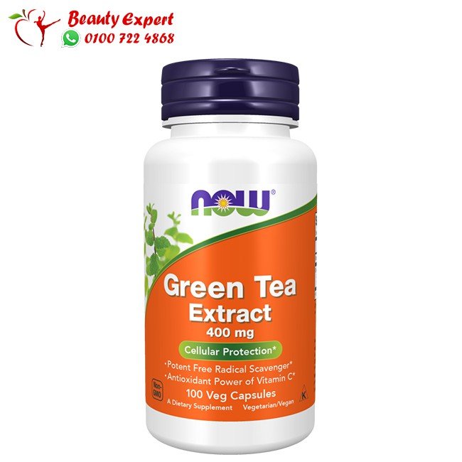 Now Foods Green Tea Extract 400 mg 100 veg Capsules image 0