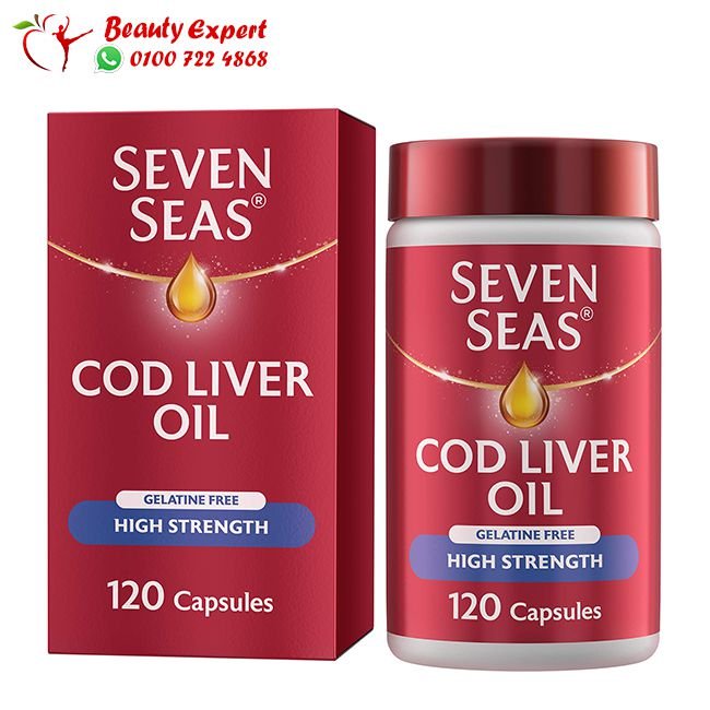 seven seas omega 3 COD liver oil 120 caps image 0