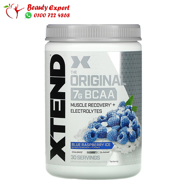 Scivation Xtend Bcaas-30Servings-390G-blue raspberry ice image 0