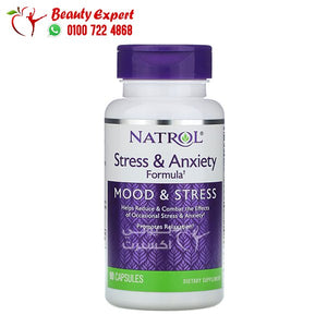 Natrol Stress & Anxiety Formula 90 Capsules image 0