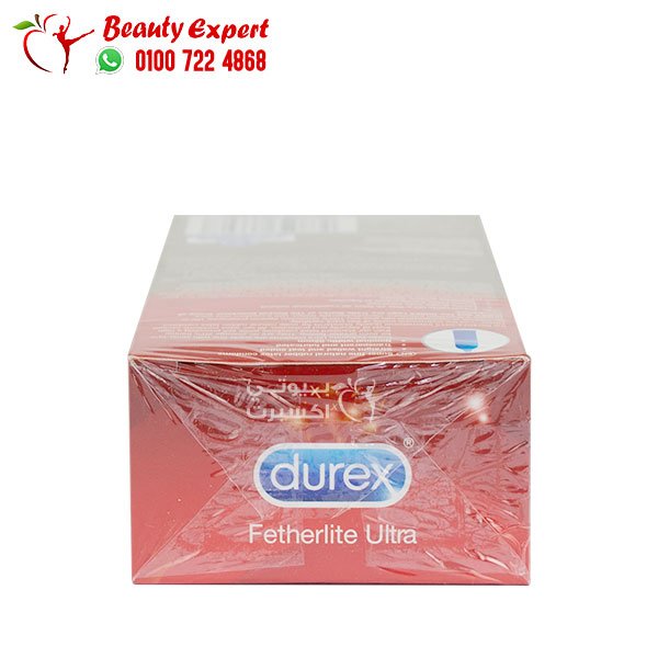 durex fetherlite ultra واقي ذكري رقيق لإحساس أروع بلا حدود من ديوركس 10 واقيات ذكرية image 4