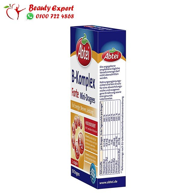 Abtei Vitamin B Complex Forte mini-degrees 50 coated tablets image 3