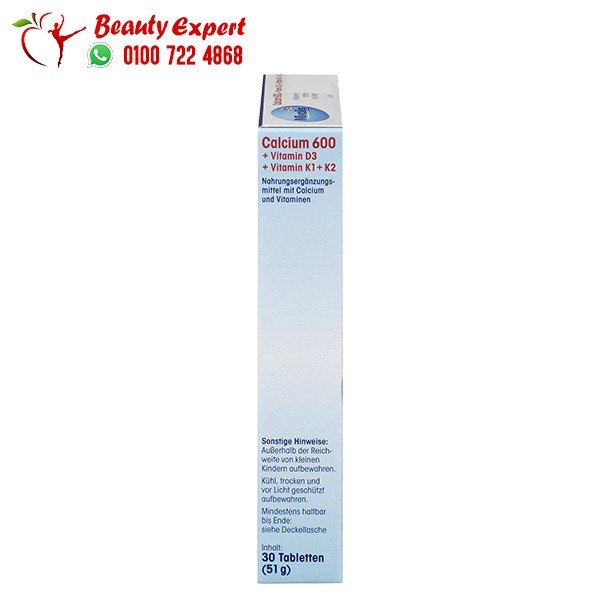 Calcium 600 + Vitamin D3 + K1 + K2 30 St. 51 g image 3