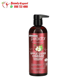 Pura D'or Apple Cider Vinegar Thin2Thick Shampoo 16 fl oz (473 ml) image 0
