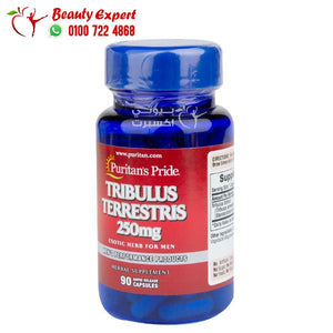 puritan's pride tribulus terrestris 250 mg exotic herbs for men 90 capsules image 0