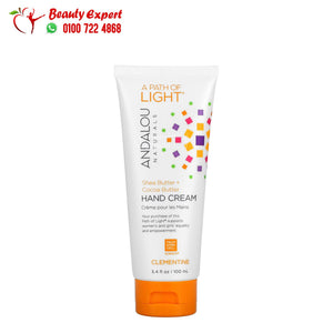 Andalou Naturals A Path of Light Shea Butter + Cocoa Butter Hand Cream Lavender 3.4 fl oz (100 ml) image 0