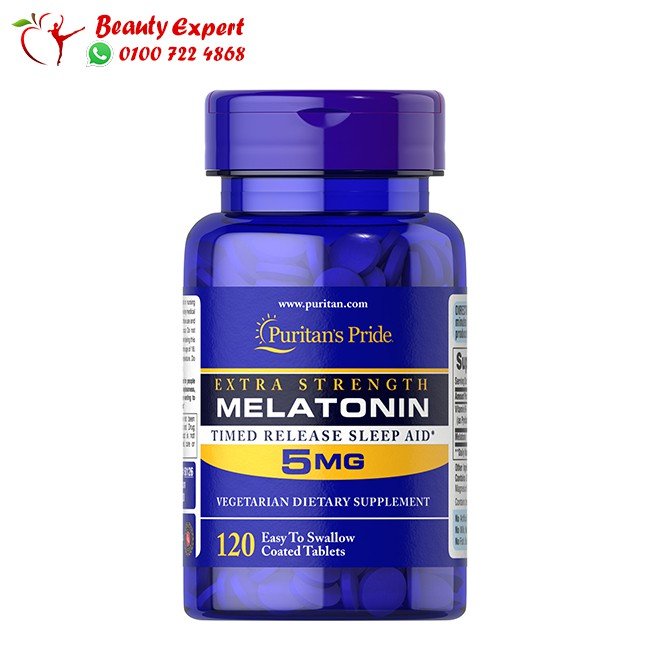 Melatonin 5mg 60tab - puritans pride ميلاتونين 5مجم image 0