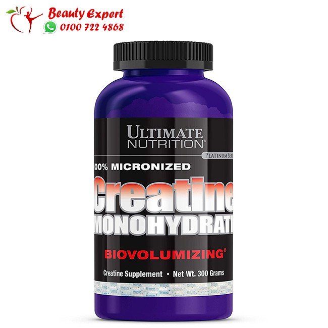 ULTIMATE NUTRITION CREATINE MONOHYDRATE 300 GM كرياتين مونوهيدرات التيميت نيوتريشن image 0