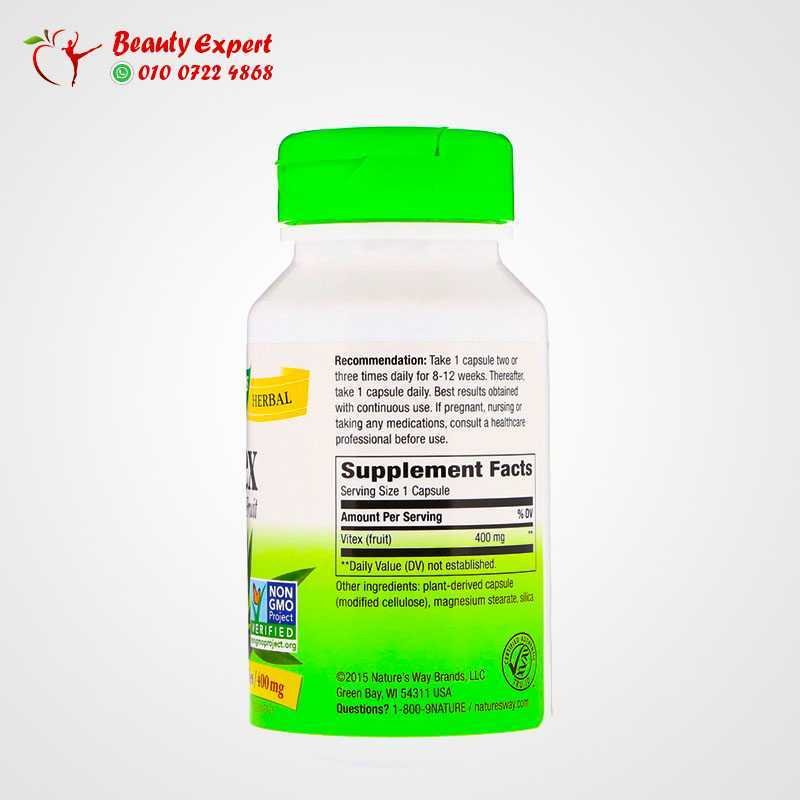 Nature's Way Vitex 400 mg 100 Cap image 1