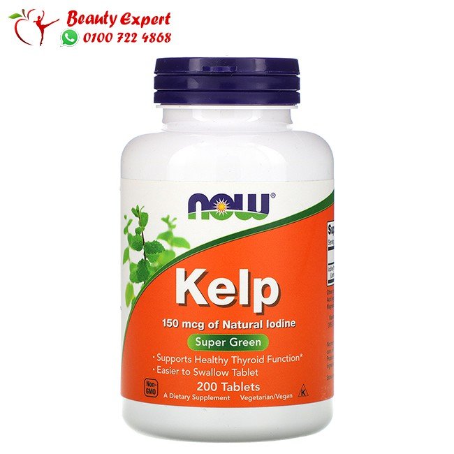 NOW Foods Kelp 150 mcg 200 Tablets image 0