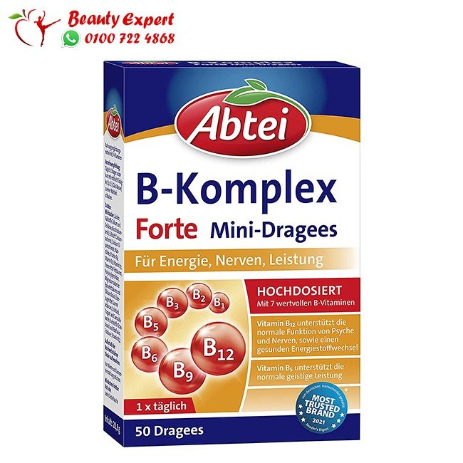 Abtei Vitamin B Complex Forte mini-degrees 50 coated tablets image 0