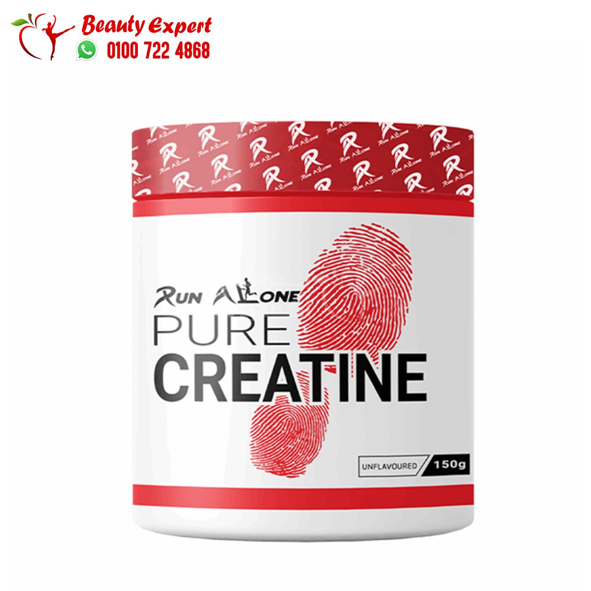 Run Alone Pure Creatine unflavored 150g image 0