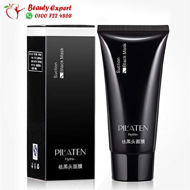 الماسك الاسود لتنظيف البشرة من بيلاتين - Pilaten Face Mask Black Mud 60G, Blackhead Remover Deep Cleansing Acne Treatment image 0