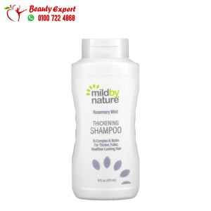 Mild By Nature Thickening Shampoo B-Complex & Biotin Rosemary Mint 16 fl oz (473 ml) image 0