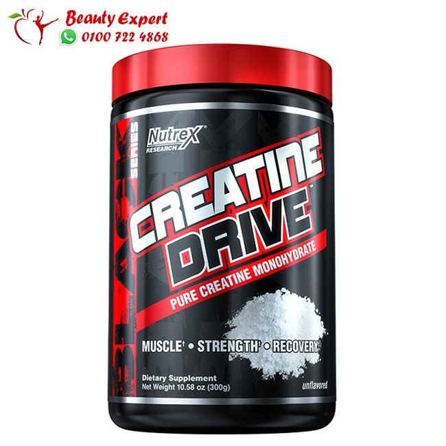 كرياتين مونوهيدرات درايف بودر للاعبي كمال الاجسام 300 جرام - Nutrex Creatine Monohydrate Drive image 0