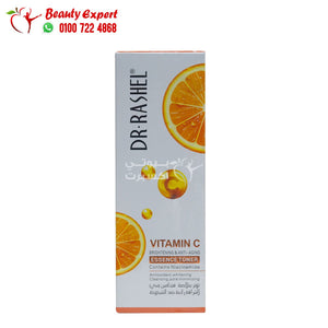تونر بخلاصة فيتامين سي لاشراقة رائعة ضد الشيخوخة دكتور راشيل 100مل dr.rashel vitamin c essence toner image 0