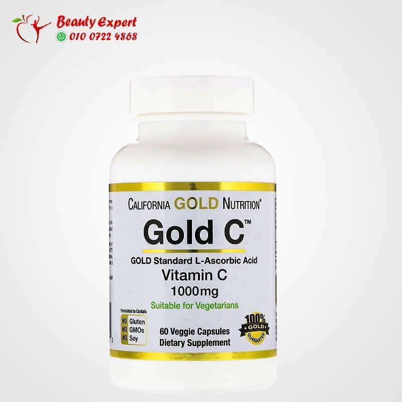 California Gold Nutrition جولد سي، C، 1000 مجم، 60 كبسولة image 0