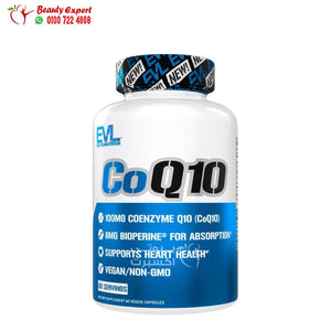 CoQ10 - 100 mg - 60 Veggie Capsules - EVLution Nutrition image 0