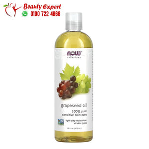 NOW Foods Solutions Grapeseed Oil 16 fl oz (473 ml) NOW-07707 image 0