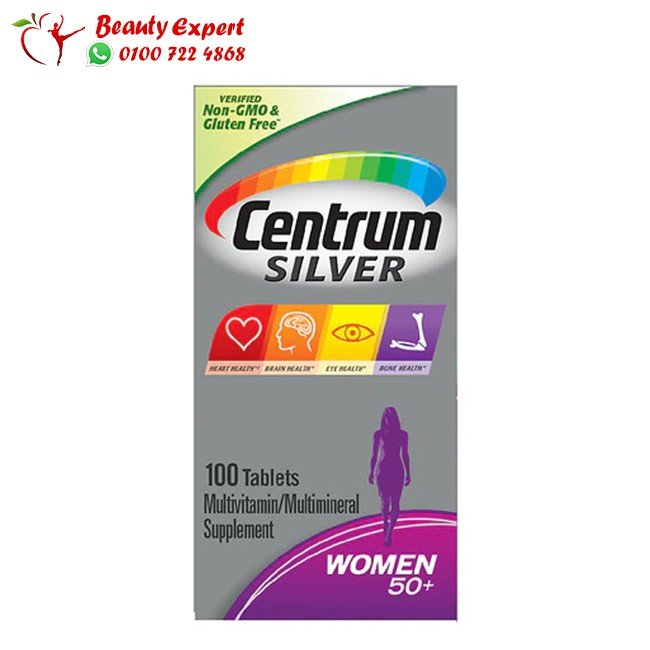 Centrum Silver+50Women 100 Tab سنتروم سيلفر للنساء فوق الخمسين 100ك image 0
