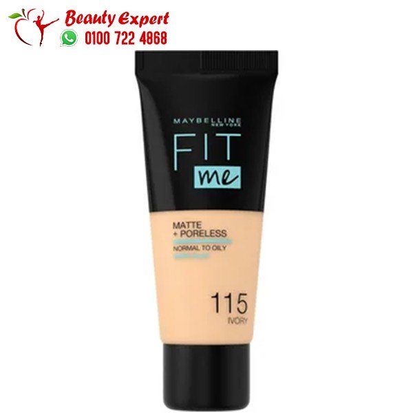 Maybelline Fit Me Matte Poreless -115 Ivory image 0