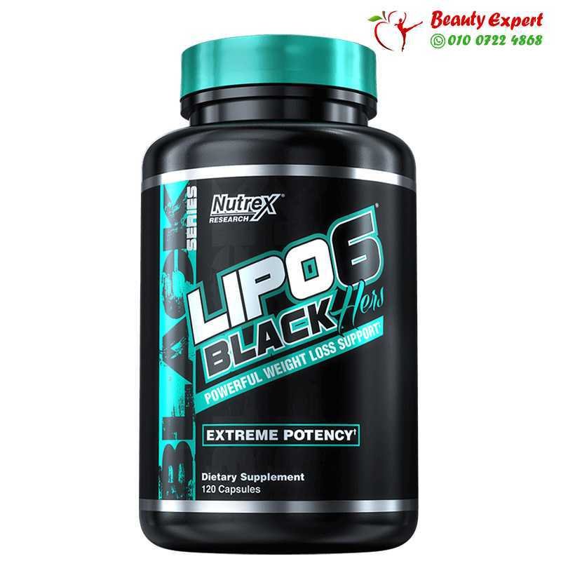 Nutrex Research Lipo 6 Black Hers 120 Capsules image 0