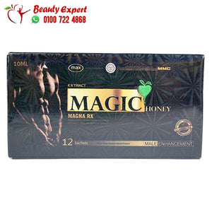 عسل ماجيك هوني للرجال لتقوية الانتصاب 12 كيس magic honey 3×1 for men image 0