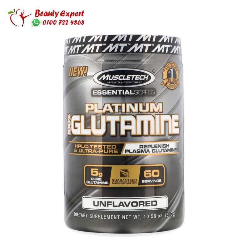 Muscletech Essential Series Platinum 100% Glutamine 5 g 10.58 oz (300 g) image 0