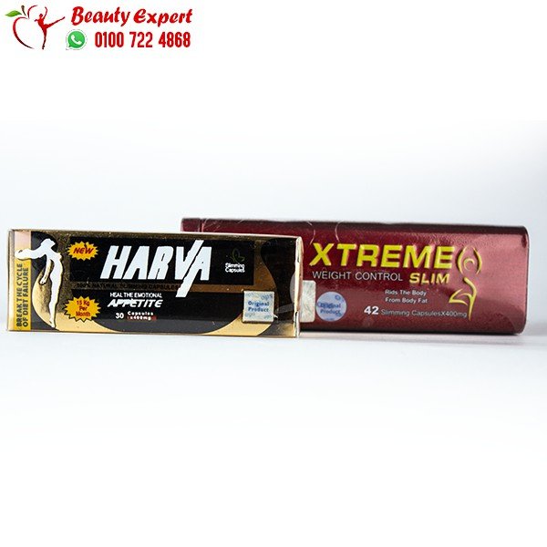كورس كبسولات نيوهارفا للتخسيس new harva + اكستريم يلس الصفيح xtreme slim plus image 1