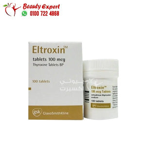 التروكسين 100مكجم 100 قرص دواء هرمون الغدة الدرقية Eltroxin 100mcg a00tablets image 1