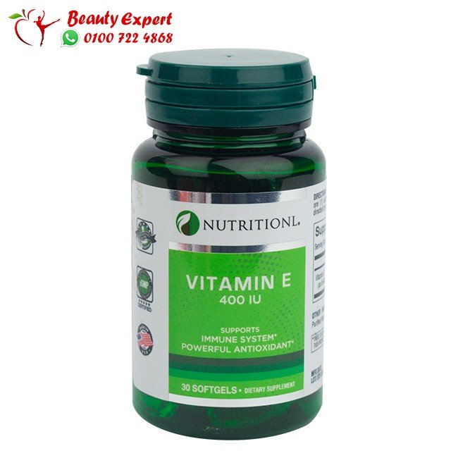 nutritionl vitamin e 400 iu 30 softgels image 0