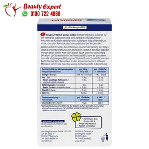 Vitamin D3 for children chewable tablets 60 pieces 51 g image 3
