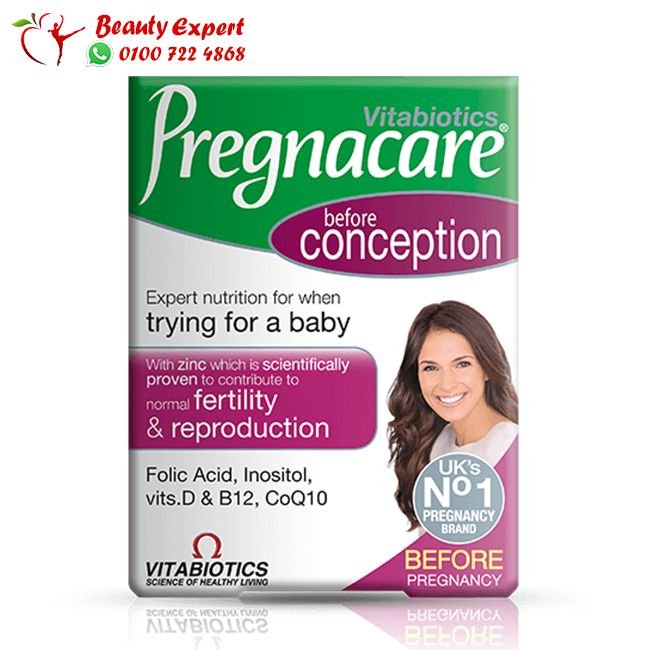 Vitabiotics Pregnacare before Conception 30 Tablets image 0