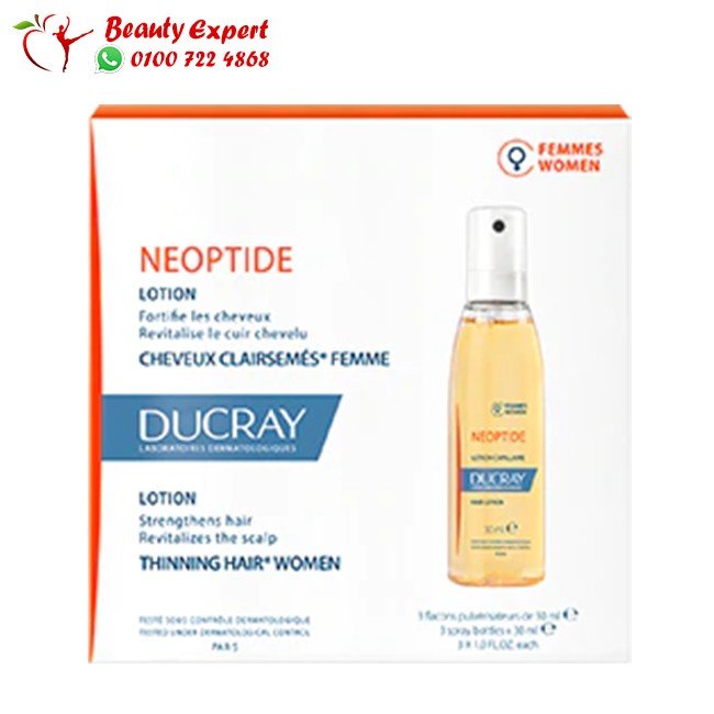 بخاخ ducray للشعر للنساء بخاخ دوكري نيوبتيد 3x30 ml image 2