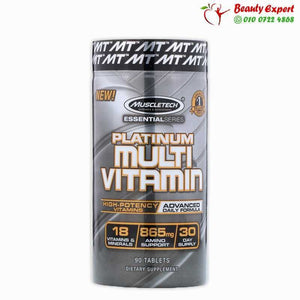 Muscletech Essential Series Platinum Multi Vitamin 90 Tablets image 0