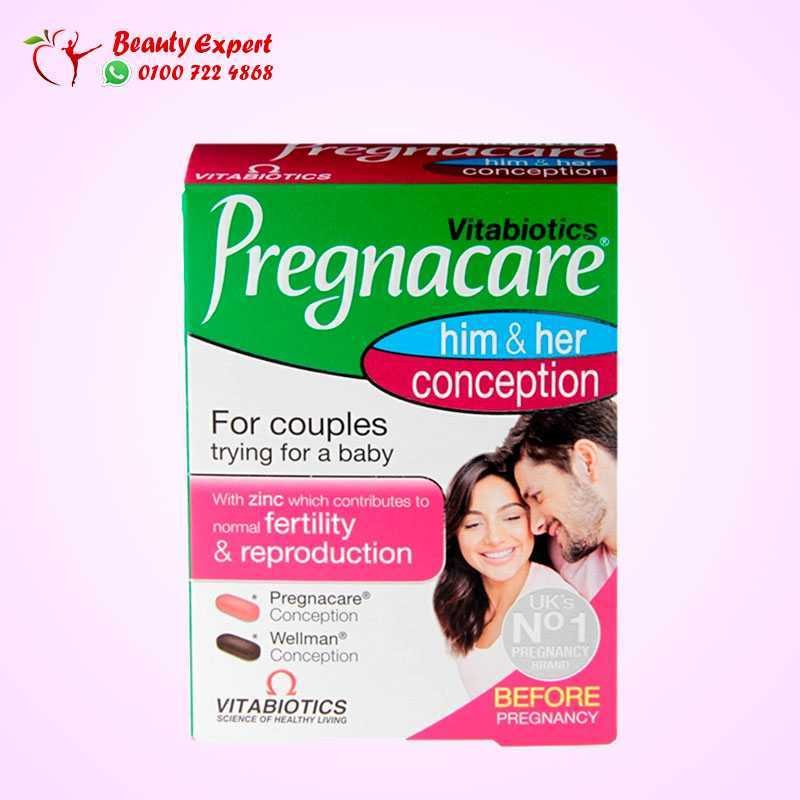 Vitabiotics Pregnacare His & Her Conception 60 Tablets image 0