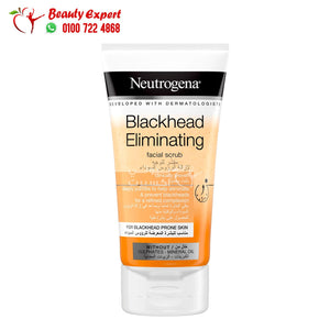 نيتروجينا مقشر للوجه لازالة الرؤوس السوداء 150مل neutrogena blackhead eliminating facial scrub image 0