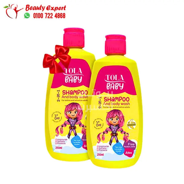 tolaTola Baby 2 in 1 Shampoo & Body Wash 250 ML * 2pieces offer image 0