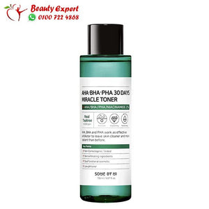 تونر المعجزه الكوري المضاد لحب الشباب 150 مل - somebymi Aha-PHA-BHA 30 Days Miracle Toner 150 ml image 2