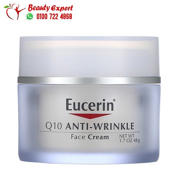 Eucerin‏ كريم الوجه بتركيبة Q10 المضاد للتجاعيد، 1.7 أونصة (48 جم) image 0